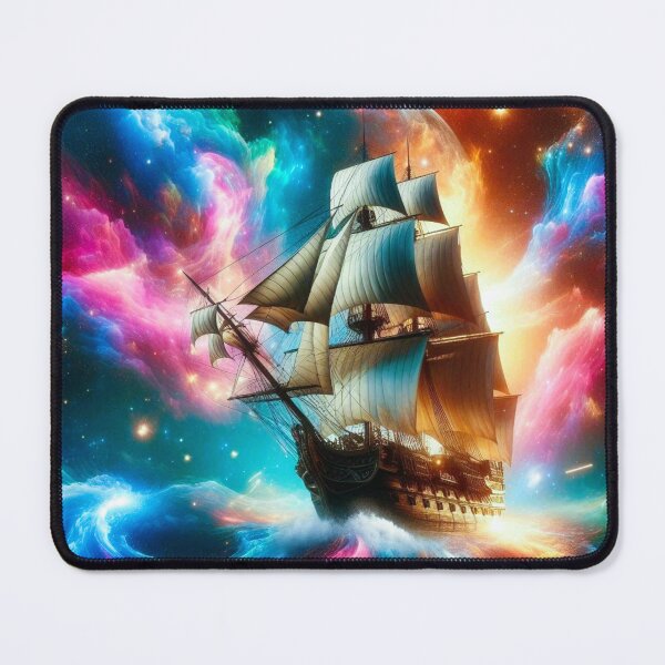 Item preview, old sailing ship in space designed and sold by Dogandesighn.