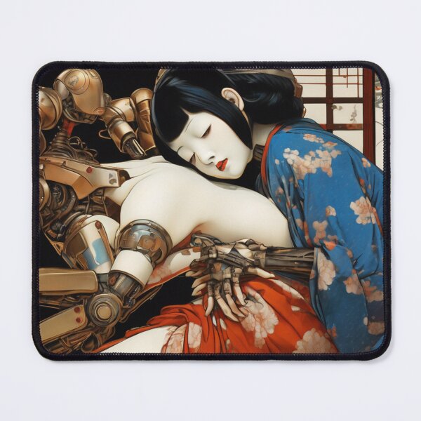 Item preview, Robot Shunga Imitation Japanese Erotica #189 designed and sold by NickWhittleArt.