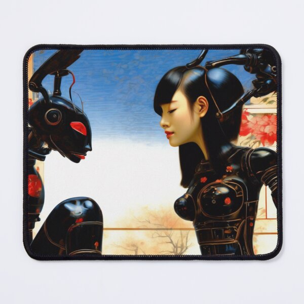 Item preview, Robot Shunga Hybrid Imitation Japanese Erotica #190 designed and sold by NickWhittleArt.
