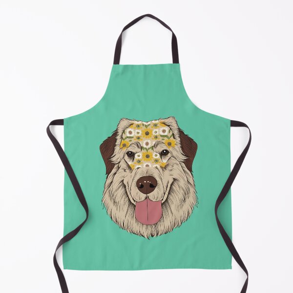 Item preview, Floral Silhouette of a Pyrenean Shepherd designed and sold by GoodyPaws.