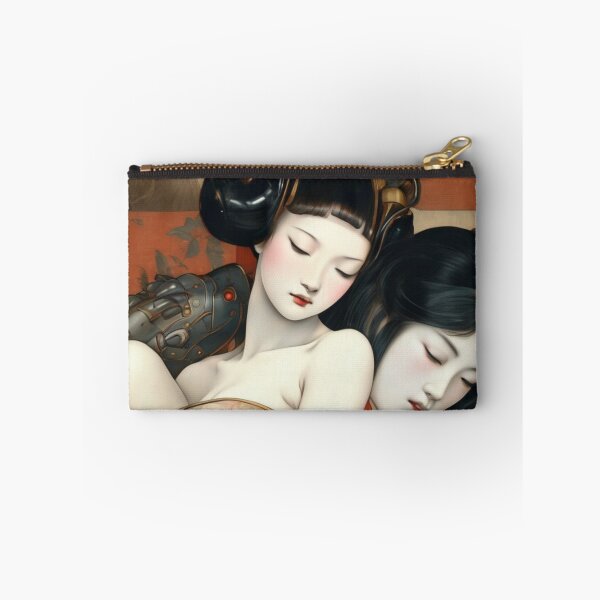 Item preview, Robot Shunga Hybrid Imitation Japanese Erotic Surrealism | #192 designed and sold by NickWhittleArt.