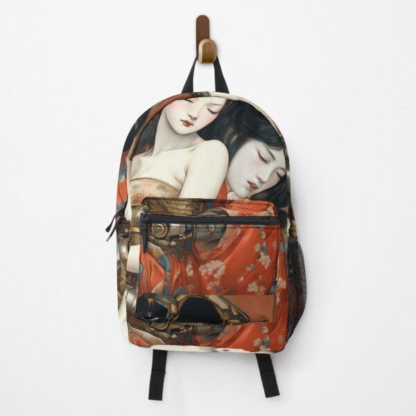 Item preview, Robot Shunga Hybrid Imitation Japanese Erotic Surrealism | #192 designed and sold by NickWhittleArt.