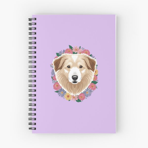 Item preview, Floral Silhouette of a Pyrenean Shepherd designed and sold by GoodyPaws.
