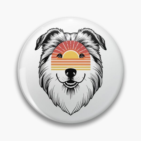 Item preview, Sunset Silhouette of a Pyrenean Shepherd designed and sold by GoodyPaws.