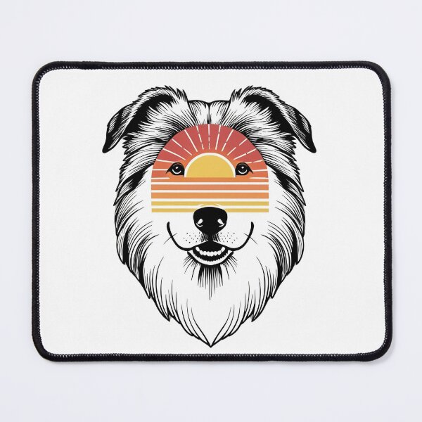 Item preview, Sunset Silhouette of a Pyrenean Shepherd designed and sold by GoodyPaws.