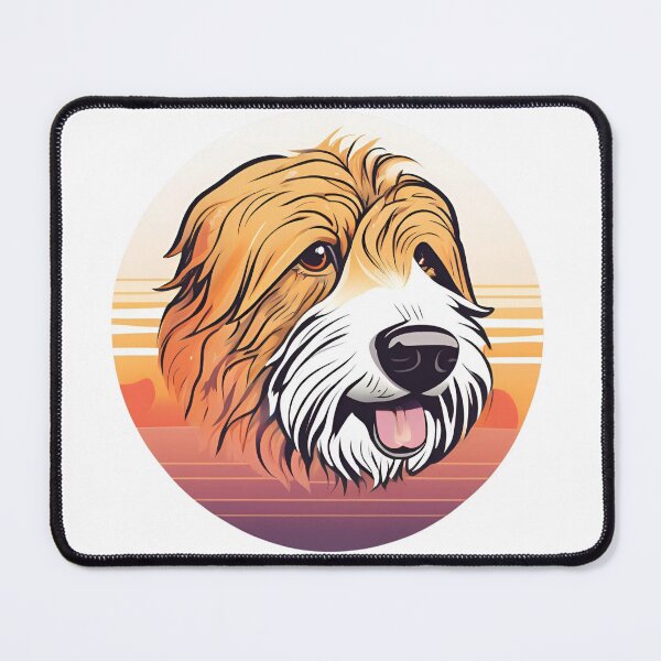 Item preview,  Sunset Silhouette of a Pyrenean Shepherd designed and sold by GoodyPaws.