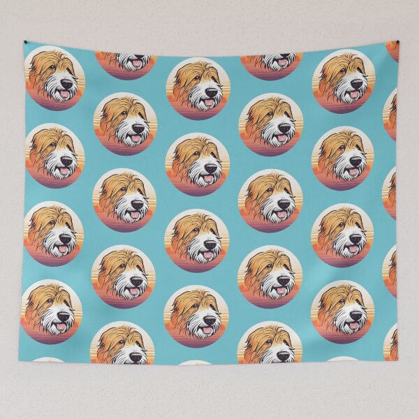 Item preview,  Sunset Silhouette of a Pyrenean Shepherd designed and sold by GoodyPaws.