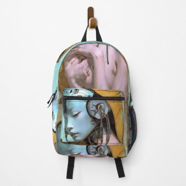 Item preview, Robot Shunga Hybrid Imitation Japanese Erotic Surrealism | #194 designed and sold by NickWhittleArt.