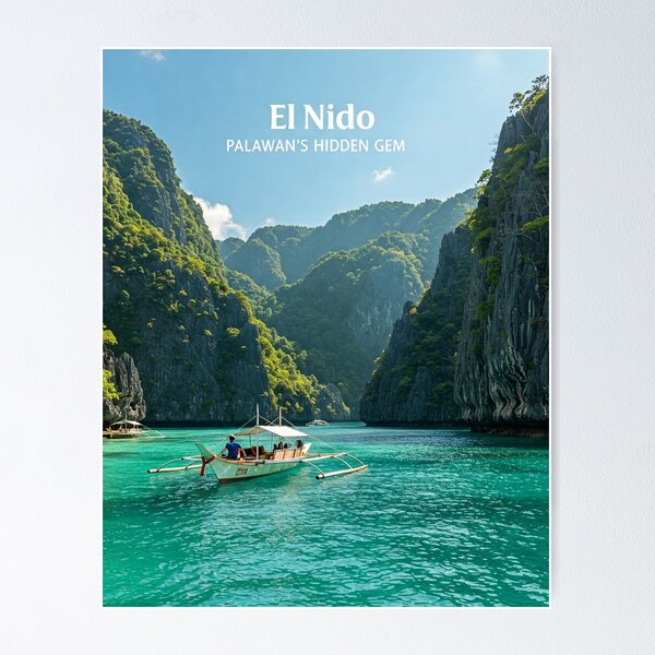 Item preview, El Nido: Palawan's hidden gem designed and sold by likbatonboot.