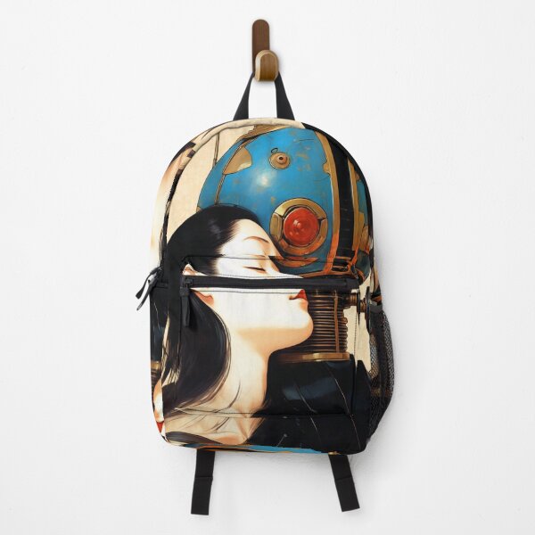 Item preview, Robot Shunga Hybrid Imitation Japanese Erotic Surrealism | #195 designed and sold by NickWhittleArt.