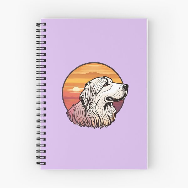 Item preview, Sunset Silhouette of a Pyrenean Shepherd designed and sold by GoodyPaws.