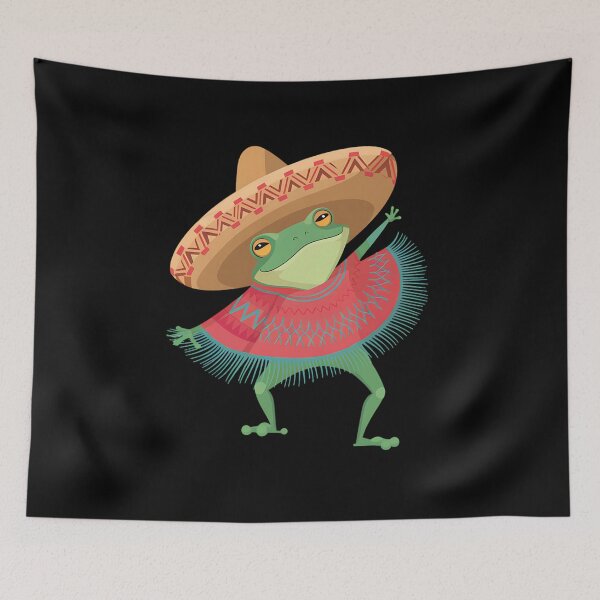 Item preview, Dabbing Frog Cinco De Mayo Mexican Funny designed and sold by aidenpier.