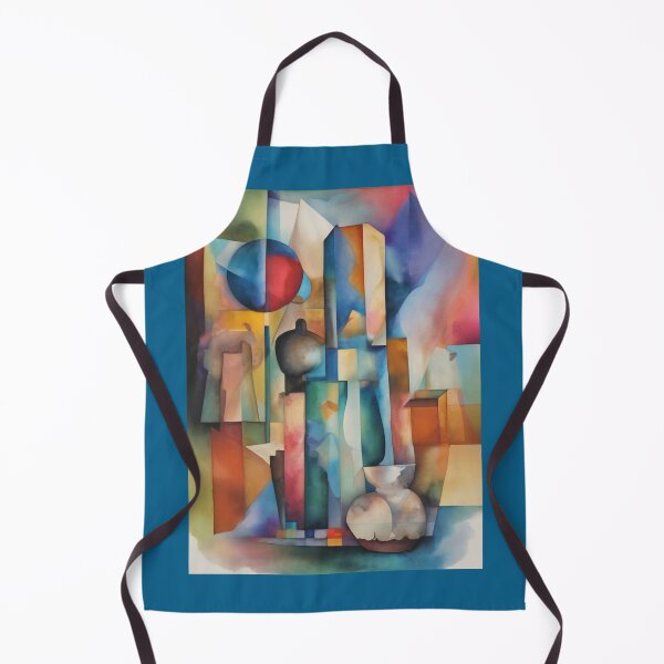 Item preview, Abstract Geometry in a Colorful Cubist Composition designed and sold by KilianSzmid.