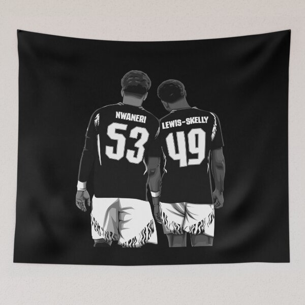 Item preview, Ethan Nwaneri and Myles Lewis-Skelly Black and White Version designed and sold by Aldduardo.