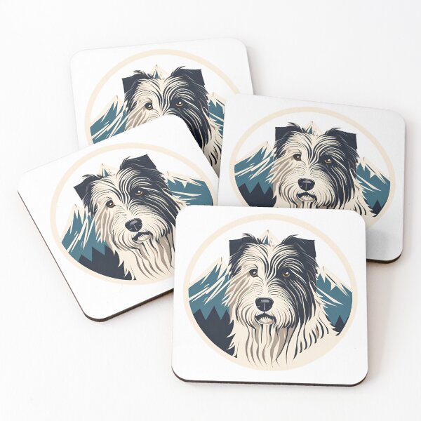 Item preview, Mountain Silhouette of a Pyrenean Shepherd designed and sold by GoodyPaws.