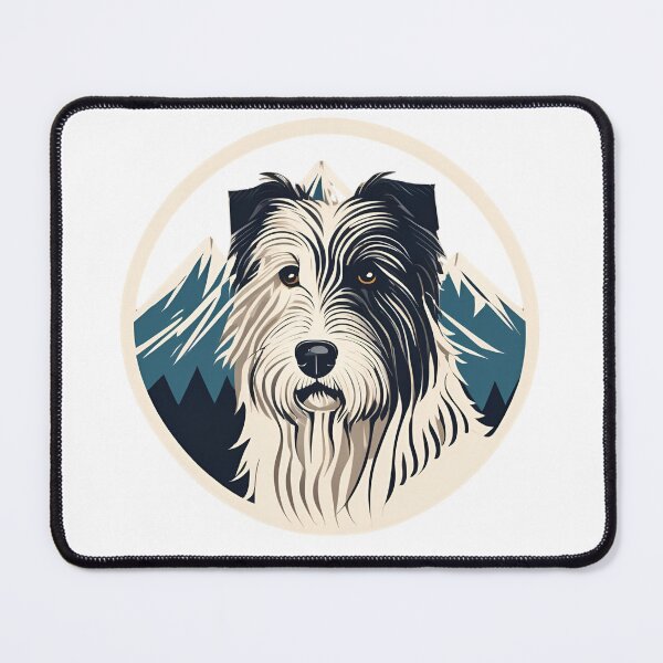 Item preview, Mountain Silhouette of a Pyrenean Shepherd designed and sold by GoodyPaws.