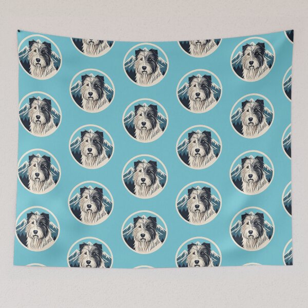 Item preview, Mountain Silhouette of a Pyrenean Shepherd designed and sold by GoodyPaws.
