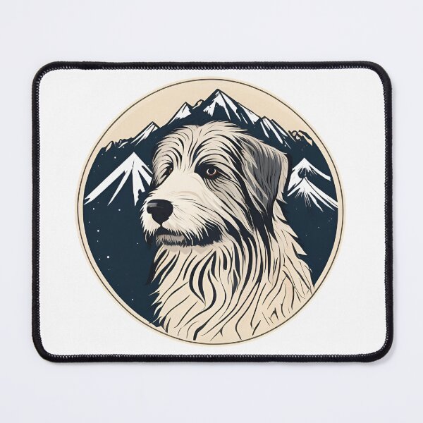 Item preview, Mountain Silhouette of a Pyrenean Shepherd designed and sold by GoodyPaws.