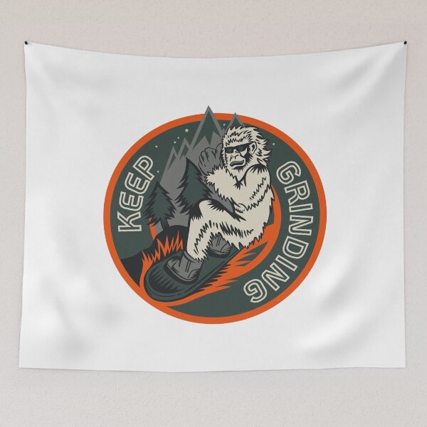Item preview, YETI, Keep Grinding designed and sold by Big-G-Clothing.