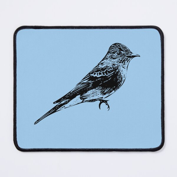 Item preview, Western Wood-Pewee Black Design designed and sold by designsasstultd.
