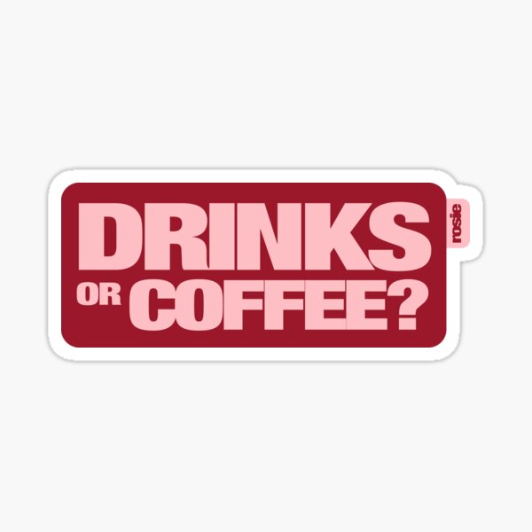 Artikel-Vorschau von Getränke oder Kaffee | Rosie, designt und verkauft von VsuallyDSGN.