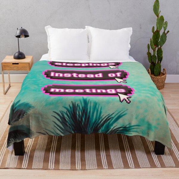 Item preview, Sleeping instead of digital meetings (digital nomad edition) designed and sold by asanaworld.