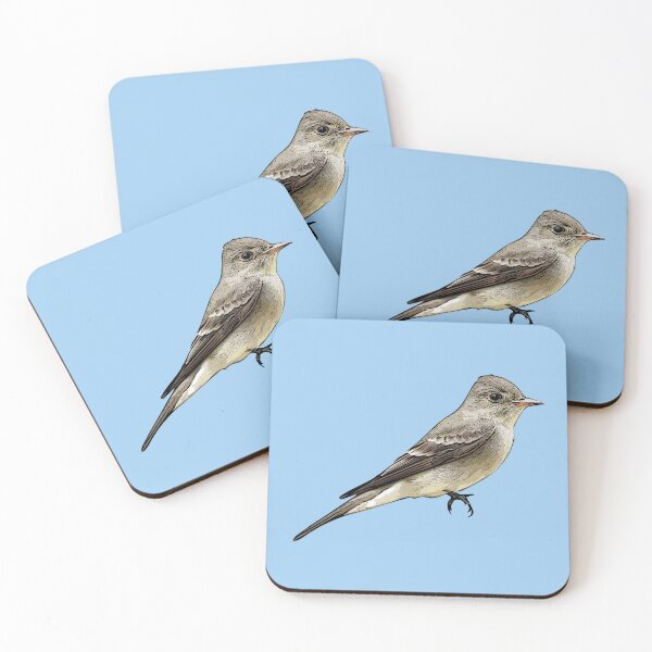 Item preview, Western Wood-Pewee Black Alternate Design  designed and sold by designsasstultd.