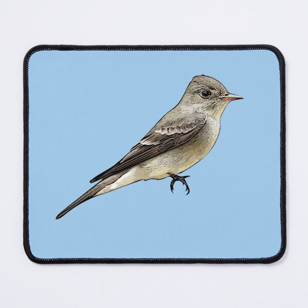 Item preview, Western Wood-Pewee Black Alternate Design designed and sold by designsasstultd.