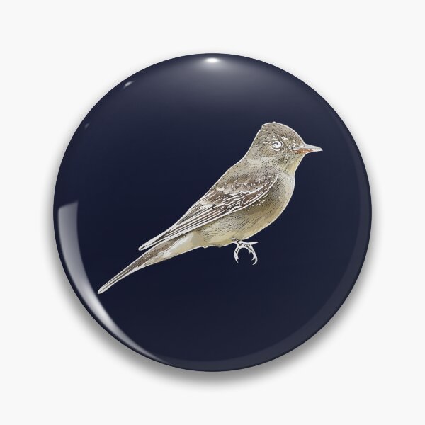 Item preview, Western Wood-Pewee White Alternate Design  designed and sold by designsasstultd.
