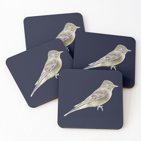 Item preview, Western Wood-Pewee White Alternate Design  designed and sold by designsasstultd.