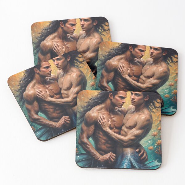 Item preview, "Ebb and Flow" - Merman Painting designed and sold by bensalvati.