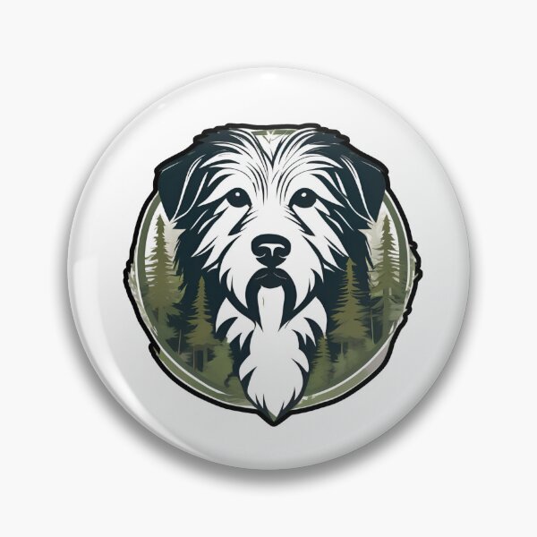 Item preview, Forest Silhouette of a Pyrenean Shepherd designed and sold by GoodyPaws.