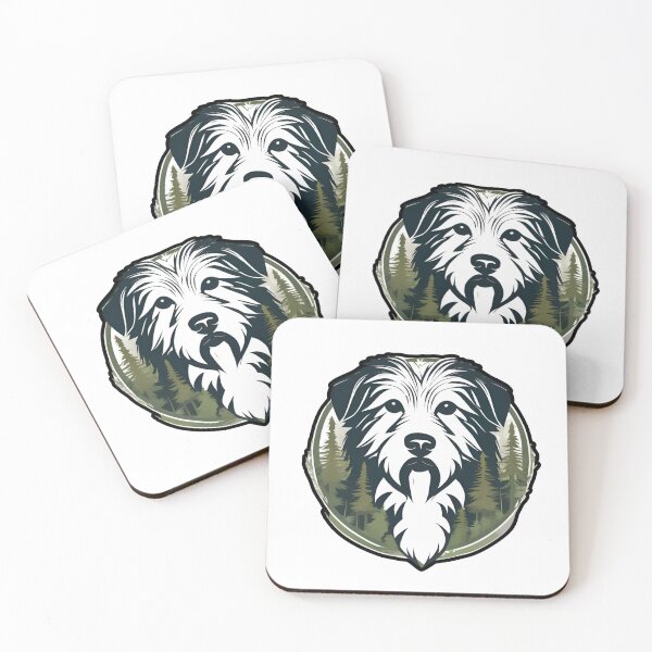 Item preview, Forest Silhouette of a Pyrenean Shepherd designed and sold by GoodyPaws.