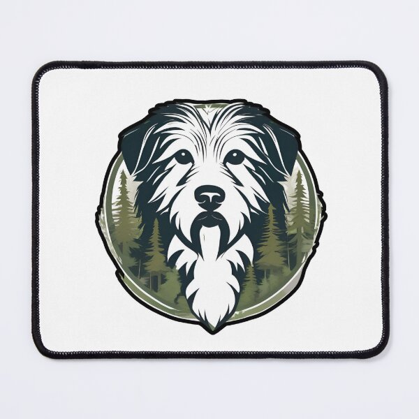 Item preview, Forest Silhouette of a Pyrenean Shepherd designed and sold by GoodyPaws.