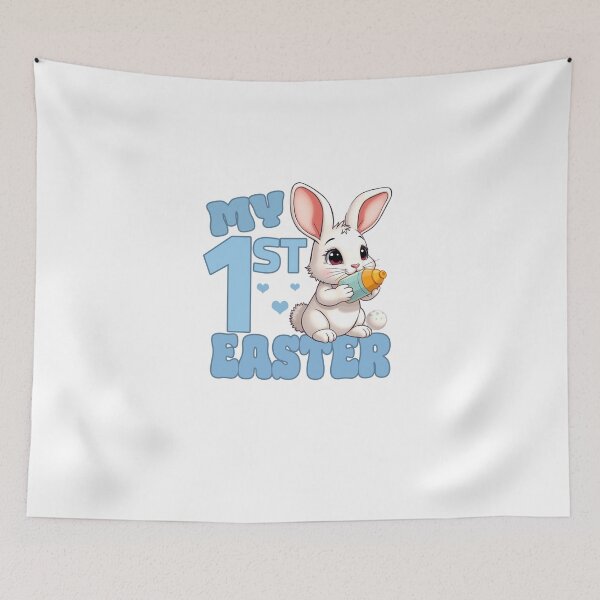 Item preview, My First Easter – Easter Bunny, Easter Eggs & Spring Design designed and sold by FoxyS.