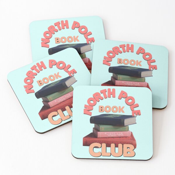 Item preview, North Pole Book Club Featuring Colorful Stack Of Books designed and sold by Aise06.