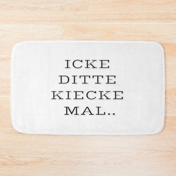 Item preview, Berlin dialect saying motif designed and sold by Ecmoprints.