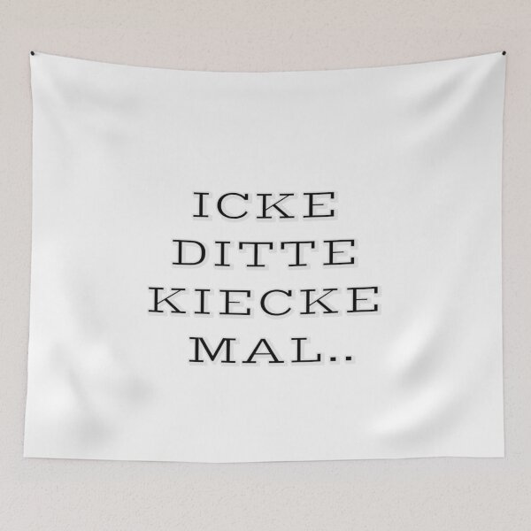 Item preview, Berlin dialect saying motif designed and sold by Ecmoprints.
