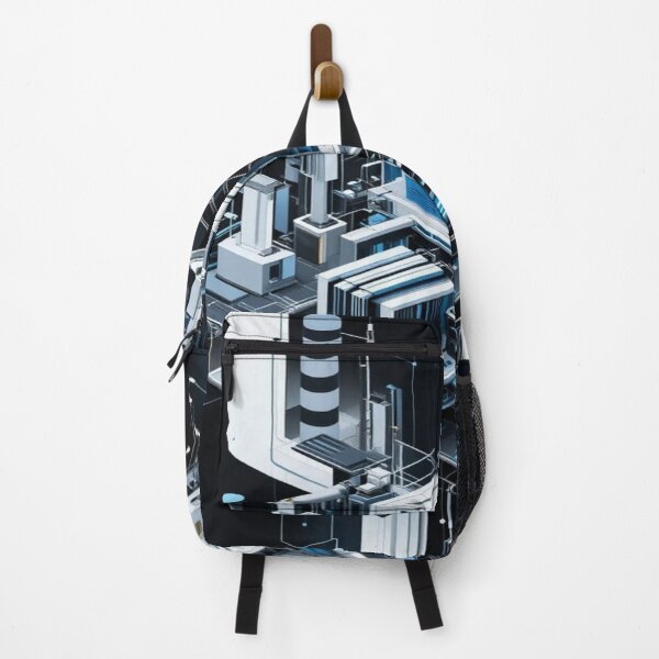 Item preview, Mechanical Citadel designed and sold by AlgorithmiaArt.