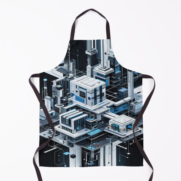 Item preview, Mechanical Citadel designed and sold by AlgorithmiaArt.