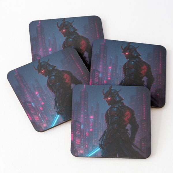 Item preview, Cyberpunk Samurai Warrior designed and sold by Day Dreamer.