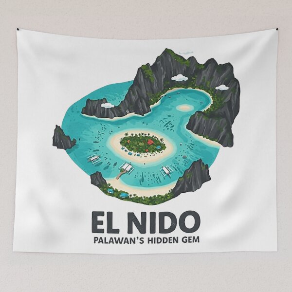 Item preview, El Nido: Palawan's hidden gem designed and sold by likbatonboot.