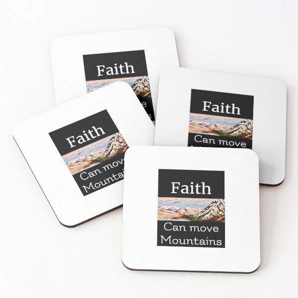 Item preview, FAITH CAN MOVE MOUNTAINS  designed and sold by KarenHawkes3.