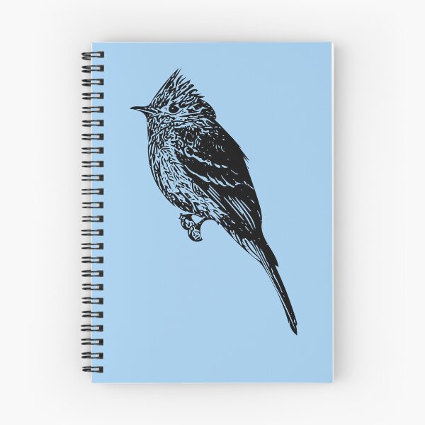 Item preview, Tufted Flycatcher Black Design  designed and sold by designsasstultd.