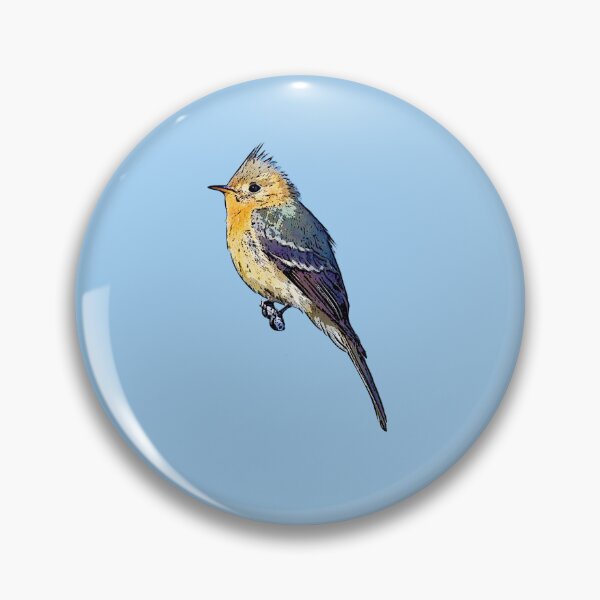 Item preview, Tufted Flycatcher Black Alternate Design  designed and sold by designsasstultd.