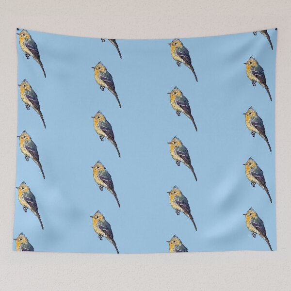 Item preview, Tufted Flycatcher Black Alternate Design  designed and sold by designsasstultd.