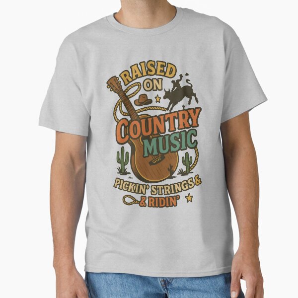 Item preview, Raised on Country Music designed and sold by Maximilianos.