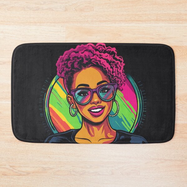 Item preview, Hello Euphoria – Vibrant & Modern Afrocentric Portrait Art designed and sold by Moss and Moon Studio.
