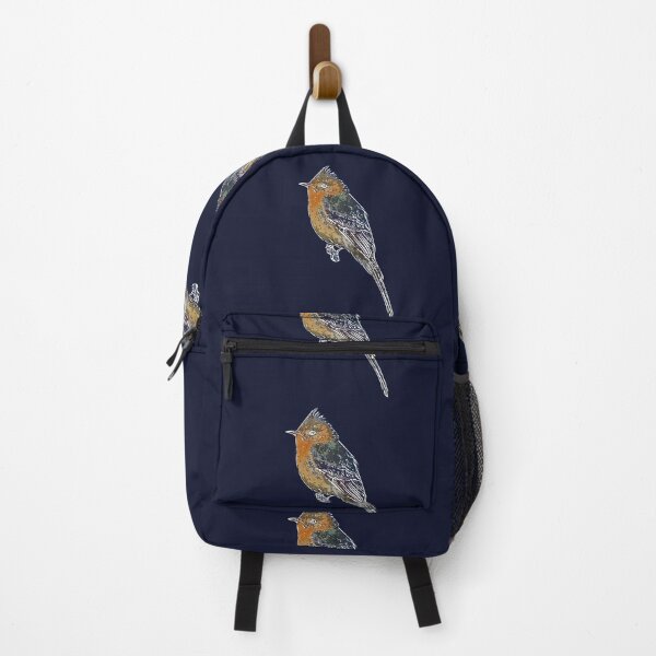 Item preview, Tufted Flycatcher White Alternate Design  designed and sold by designsasstultd.