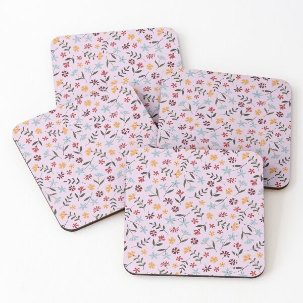 Item preview, marron and purple inspired illustrated floral patterm designed and sold by designssbylynn.